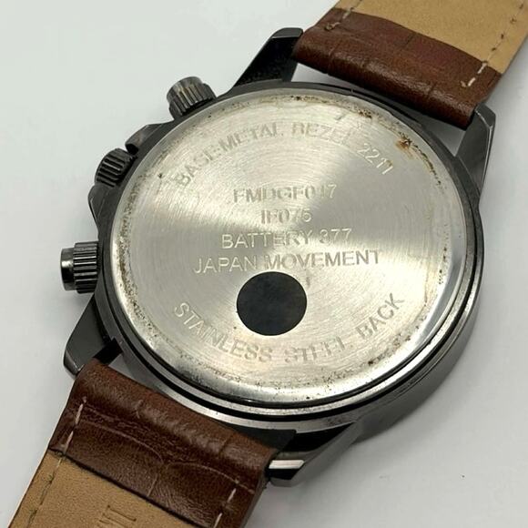 Black & Brown Men’s Watch - Picture 5 of 5